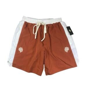 Darc Sport Wolfhead Rust Orange Gym Short NWT - S